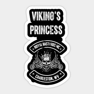 Viking's Princess Sticker